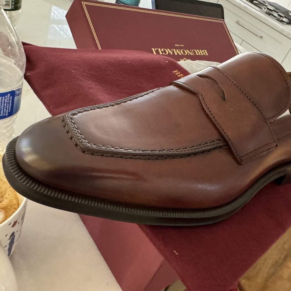 Bruno Magli Men's shoe - Nathan Slip-On Rusc1